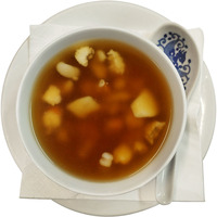 Soupe aux fruits de mers