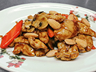 Chicken with almonds